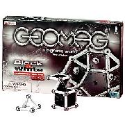 Geomag Magnetic Black and White, 120 Pieces