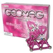 Geomag 42 Piece Shimmer Pink Set