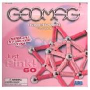 Geomag Tin 60 Piece Just Pink Set
