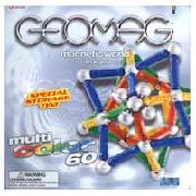 Geomag Tin 60 Piece Multi-Colour Set