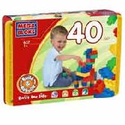Mega Bloks Maxi Bricks 40 Piece Tub (0637)