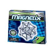 Magnetix 50 Piece Silver.