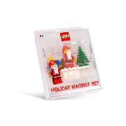 Lego Santa Magnet Set